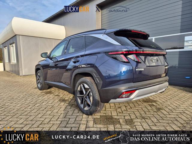 Lagerfahrzeug Hyundai TUCSON - Trend 1.6 T-GDI 150PS Automatik TZ 2026 Teil-Leder Sitzheizung v h Lenkradheizung Klimaautomatik Navi Touchscreen DAB  Apple CarPlay   Android Auto PDC R&uuml;ckf.-Kamera Matrix-LED-Scheinw.
