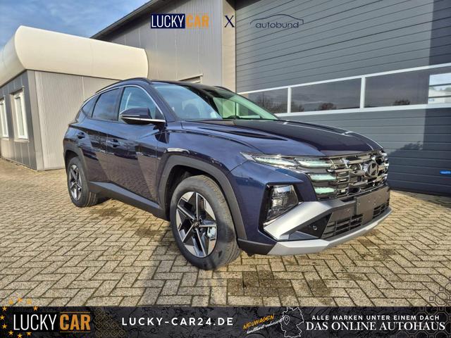 Lagerfahrzeug Hyundai TUCSON - Trend 1.6 T-GDI 150PS Automatik TZ 2026 Teil-Leder Sitzheizung v h Lenkradheizung Klimaautomatik Navi Touchscreen DAB  Apple CarPlay   Android Auto PDC R&uuml;ckf.-Kamera Matrix-LED-Scheinw.