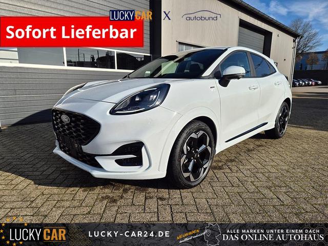 Lagerfahrzeug Ford Puma - ST-Line X 1.0 EcoBoost Hybrid 125PS Automatik NEUES MODELL 360&deg;Kamera AbstandsTempomat el.Heckklappe Premium Leder (Sensico) B O-Sound Klimaautomatik Sitzheizung Lenkradheizung Frontscheibe beheizb. Ford-Navi SYNC4 Bluetooth Apple CarPlay Android A