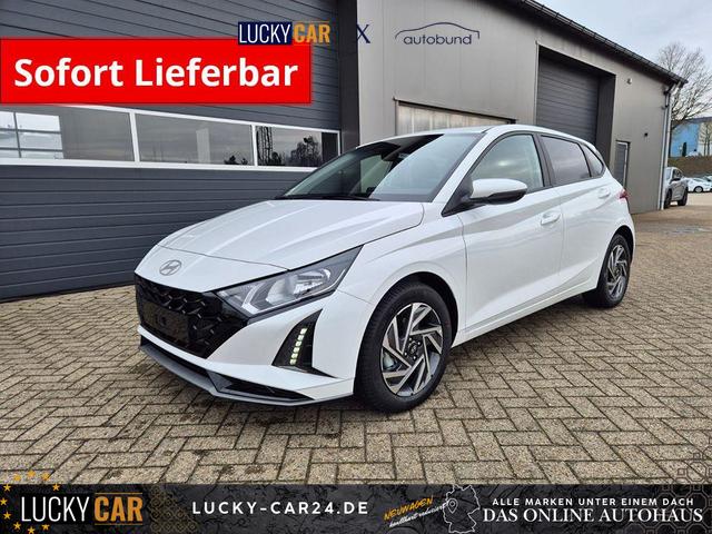 Lagerfahrzeug Hyundai i20 - 1.0 T-GDI 90PS Trend Automatik 5-t&uuml;rig Klimaautomatik Sitzheizung Lenkradheizung R&uuml;ckf.Kamera PDC Apple CarPlay Android Auto Tempomat Touchscreen 16"LM