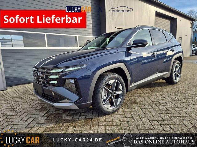 Lagerfahrzeug Hyundai TUCSON - Trend 1.6 T-GDI 150PS Automatik TZ 2026 Teil-Leder Sitzheizung v h Lenkradheizung Klimaautomatik Navi Touchscreen DAB  Apple CarPlay   Android Auto PDC R&uuml;ckf.-Kamera Matrix-LED-Scheinw.