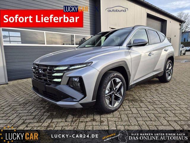 Lagerfahrzeug Hyundai TUCSON - Trend 1.6 T-GDI 150PS Automatik TZ 2026 Teil-Leder Sitzheizung v h Lenkradheizung Klimaautomatik Navi Touchscreen DAB  Apple CarPlay   Android Auto PDC R&uuml;ckf.-Kamera Matrix-LED-Scheinw.