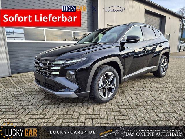 Lagerfahrzeug Hyundai TUCSON - Trend 1.6 T-GDI 150PS Automatik TZ 2026 Teil-Leder Sitzheizung v h Lenkradheizung Klimaautomatik Navi Touchscreen DAB  Apple CarPlay   Android Auto PDC R&uuml;ckf.-Kamera Matrix-LED-Scheinw.