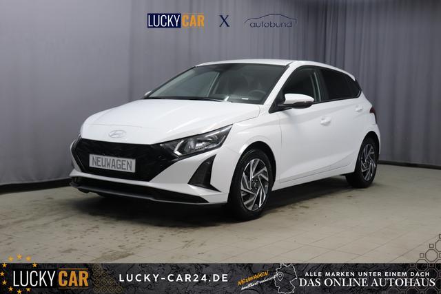 Lagerfahrzeug Hyundai i20 - i Line Plus 1.0 T-GDi 74kW, 5 Jahre Garantie Winter-Paket, Lederlenkrad, Digitales Cockpit, 8" Infotainmentsystem, AppleCarPlay&Android Auto, Radio DAB, R&uuml;ckfahrkamera, Tempomat, 16"-Leichtmetallfelgen, uvm.