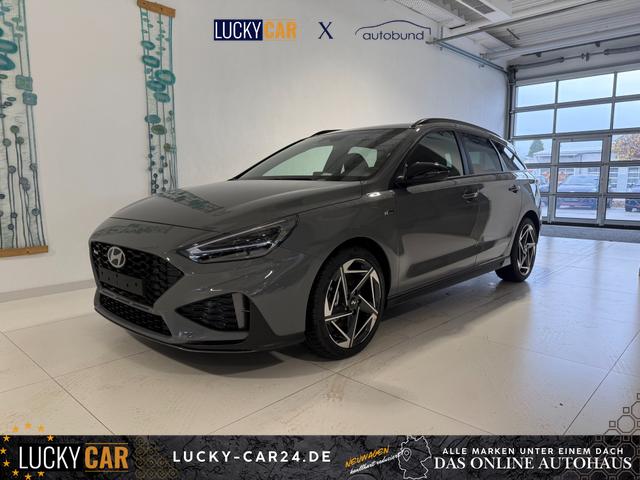 Lagerfahrzeug Hyundai i30 - N Line 1.5 T-GDI 48V 7DCT 103 kW (140 PS) Lenkradheizung, Sitzheizung, 2-Zonen-Klimaautomatik, DAB, Android Auto, Apple CarPlay, Einparkhilfe vorne und hinten, R&uuml;ckfahrkamera, LED-Scheinwerfer, 18 Zoll Leichtmetallfelgen, uvm.