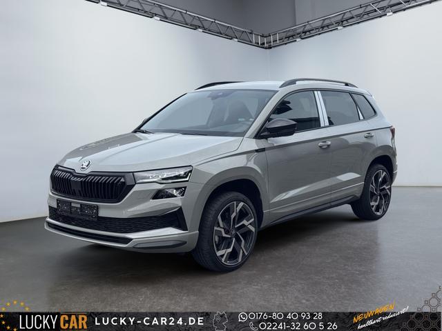 Lagerfahrzeug Skoda Karoq - Sportline 1,5 TSI DSG 2ZKlimaautomatik Canton Anh&auml;ngerkupplung Totewinkel Assistent 2 x Einparkhilfe Kamera 19 Zoll Felgen adaptiver Tempomat 5J Garantie