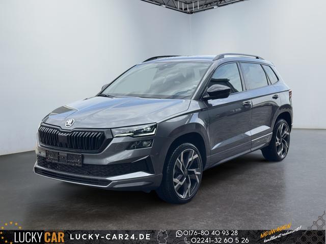 Lagerfahrzeug Skoda Karoq - Sportline 1,5 TSI DSG 2ZKlimaautomatik Canton Anh&auml;ngerkupplung Totewinkel Assistent 2 x Einparkhilfe Kamera 19 Zoll Felgen adaptiver Tempomat 5J Garantie
