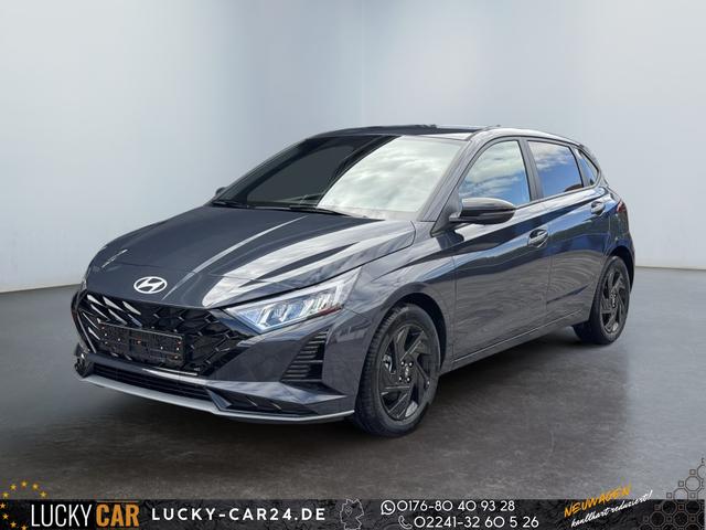 Lagerfahrzeug Hyundai i20 - Black Edition 1,0 T GDI DCT-7 Navigation 16 Zoll Kamera PDC Sitzheizung