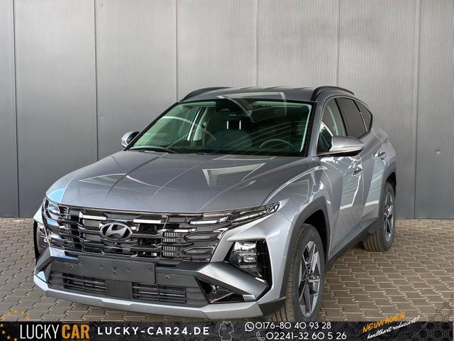 Lagerfahrzeug Hyundai TUCSON - Comfort Plus 1.6 T-GDI 2WD 48V 7-DCT / Matrix-LED ACC Keyless 360 Grad el. Heckklappe Totwinkel PDC vorne   hinten Teilleder Sitz Lenkradheizung Alu 18"