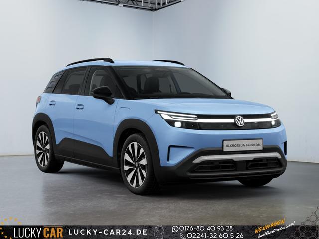 Bestellfahrzeug, konfigurierbar Volkswagen ID. Cross - Launch-Edition Life 52kWh (56kWh) 211PS/155kW AUT. 425km WLTP, 2027 |  18"ALU  WinterPaket  RFK  TravelAssist  Matrix  AppConnect  V2L  Keyless