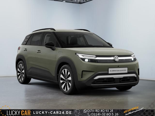 Bestellfahrzeug, konfigurierbar Volkswagen ID. Cross - Launch-Edition Style 52kWh/56kWh 211PS/155kW AUT. 421km WLTP, 2027 |  18"ALU  AHK  NAVI  AreaView  Car2X  Matrix  TravelAssist  V2L  Keyless