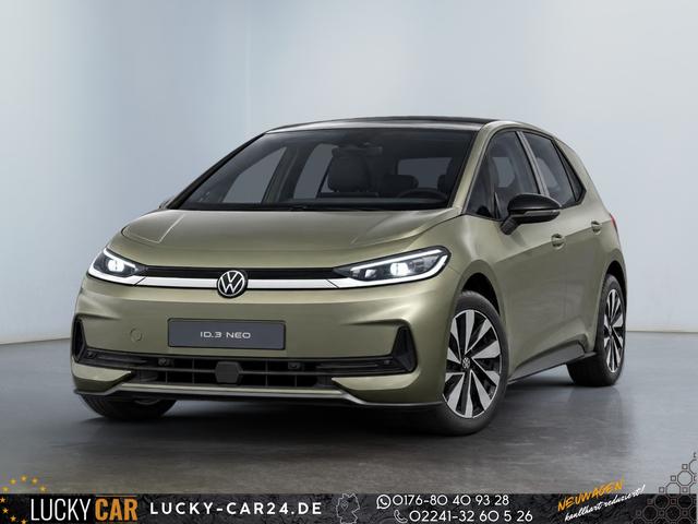 Bestellfahrzeug, konfigurierbar Volkswagen ID.3 Neo - LIFE 190PS/ 140kW 2027 58kWh  490km WLTP   18" Alu Diebstahl Rads. 