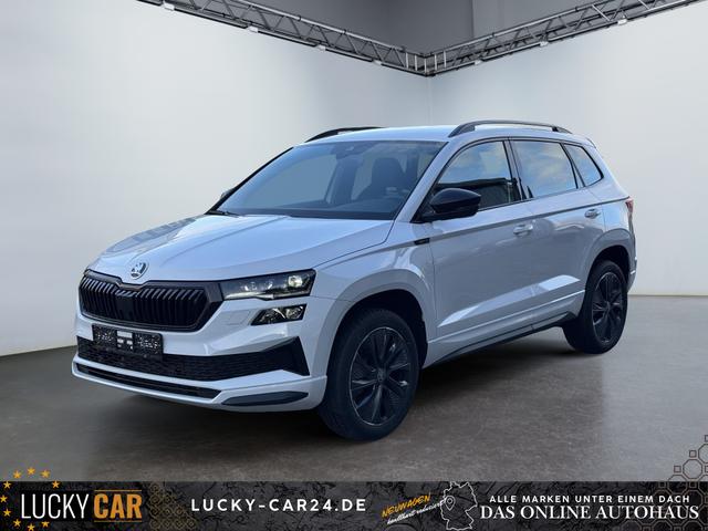 Lagerfahrzeug Skoda Karoq - Sportline 1,5 TSI DSG 2ZKlima AHK 4x Sitzheizung beheizte Frontscheibe Canton Totewinkel 5J Garantie