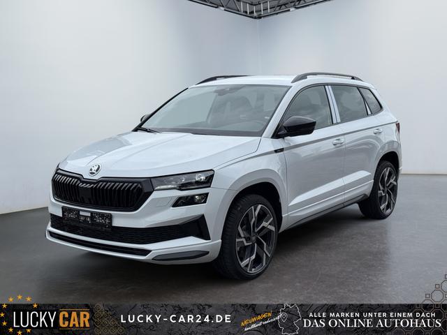 Vorlauffahrzeug Skoda Karoq - Sportline 1,5 TSI DSG 2ZKlimaautomatik Canton Anh&auml;ngerkupplung Totewinkel Assistent 2 x Einparkhilfe Kamera 19 Zoll Felgen adaptiver Tempomat 5J Garantie