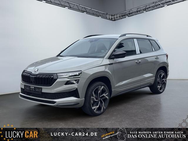 Lagerfahrzeug Skoda Karoq - Sportline 1,5 TSI DSG 2ZKlimaautomatik Canton Anh&auml;ngerkupplung Totewinkel Assistent 2 x Einparkhilfe Kamera 19 Zoll Felgen adaptiver Tempomat 5J Garantie