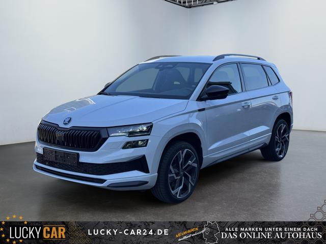 Lagerfahrzeug Skoda Karoq - Sportline 2,0 TDI DSG 2ZKlimaautomatik Canton Anh&auml;ngerkupplung Totewinkel Assistent 2 x Einparkhilfe Kamera 19 Zoll Felgen adaptiver Tempomat 5J Garantie
