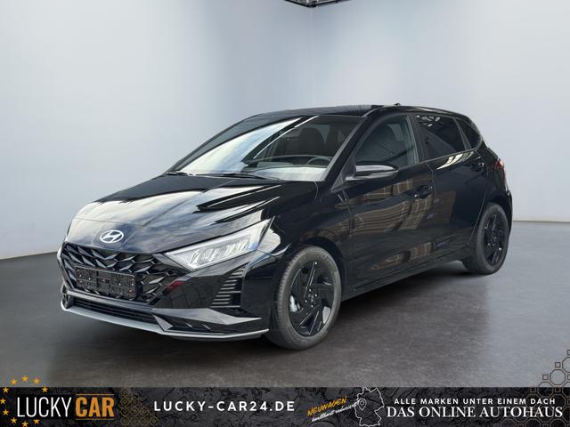 Lagerfahrzeug Hyundai i20 - Black Edition 1,0 T GDI DCT-7 Navigation 16 Zoll Kamera PDC Sitzheizung