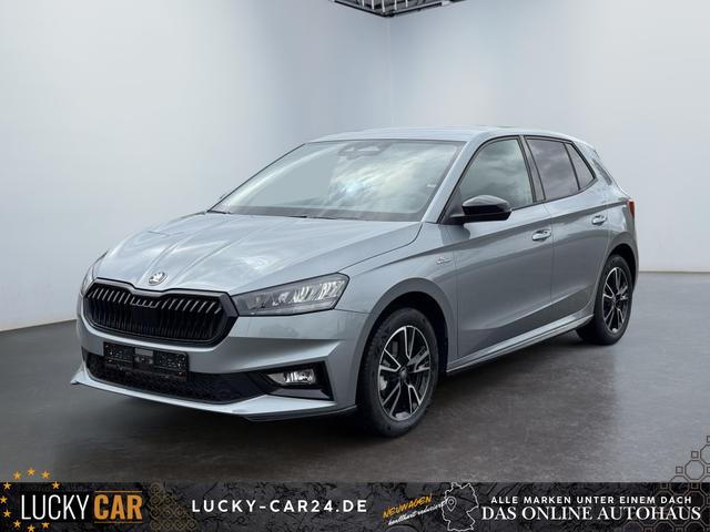 Lagerfahrzeug Skoda Fabia - Monte Carlo 1,0 TSI DSG 2 ZoKlima Apple Einparkhilfe beheiztes Lenkrad Sitzheizung Sunset 5J Garantie
