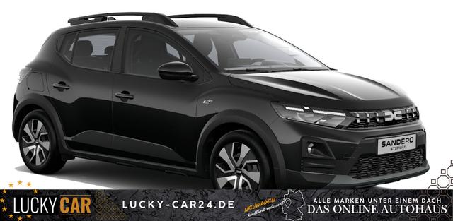 Bestellfahrzeug, konfigurierbar Dacia Sandero Stepway - Expression 1.0 TCe 110, NEUES MODELL, 3J Garantie, Klimaanlage, Lederlenkrad, Parksensoren hinten, R&uuml;ckfahrkamera, Dachreling, Tempomat, Multimedia System 10"   Smartphone-Spiegelung, Regen-/Licht-Sensor, ZV mit Fernbedienung, Elektr. Fensterheber v/h, Armlehne