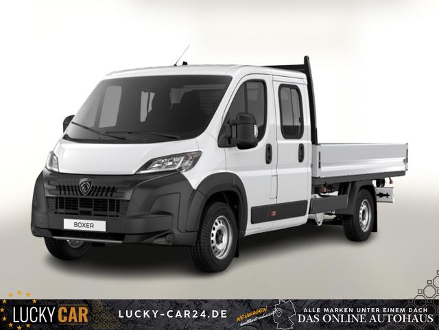 Vorlauffahrzeug Peugeot Boxer - Pritsche DoKa 435 AT L4 AHK CarP Kam Visib