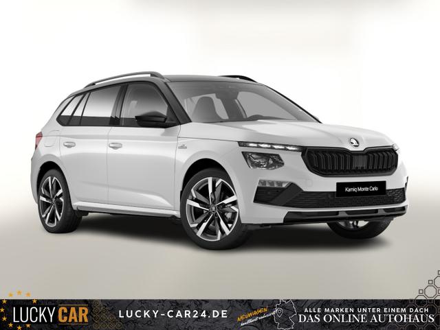 Vorlauffahrzeug Skoda Kamiq - Monte Carlo DSG MonteC AHK Pano 18Z Matrix Kam SHZ Sun