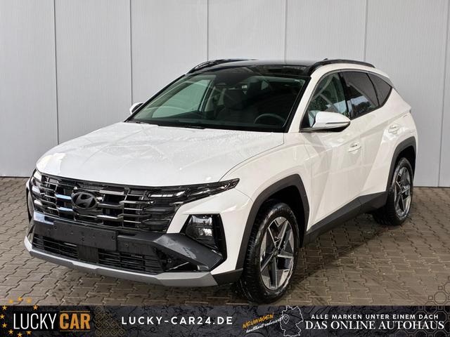 Lagerfahrzeug Hyundai TUCSON - E-Motion 1.6 T-GDi 2WD HEV / Panoramadach ACC LED Sitz   Lenkradheizung Navi PDC V&H Kamera Alu 18"
