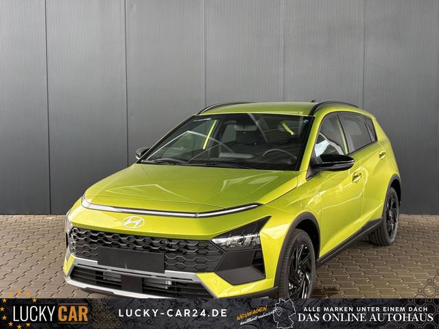 Lagerfahrzeug Hyundai BAYON - Blackline 6MT / PDC   Kamera Sitz Lenkradheizung LED Privacy Alu 16"
