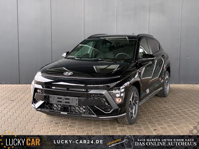 Lagerfahrzeug Hyundai KONA - 1,6 T-GDI DCT N-Line 179 PS / Navi ACC Shz Vorne   Lenkradheizung LED ALU 18''
