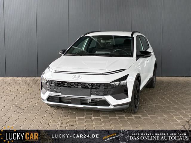 Lagerfahrzeug Hyundai BAYON - Blackline 1.0 T-GDI 6MT / LED Sitz   Lenkradheizung Navi Tempomat Alu 16"