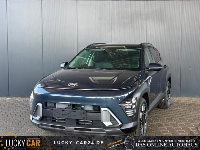 Lagerfahrzeug Hyundai KONA - HEV Prime Sky MY26 / LED ACC Bose Navi Schiebedach PDC V&H   360. Kamera Sitz Lenkradheizung Alu 18"