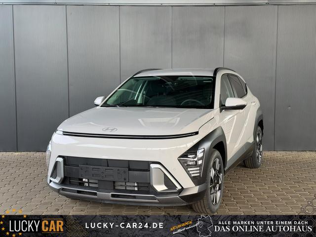 Lagerfahrzeug Hyundai KONA - Comfort Plus 1.6 T-GDI 2WD 7-DCT / PDC V&H   Kamera Sitz Lenkradheizung Navi LED Alu 18''