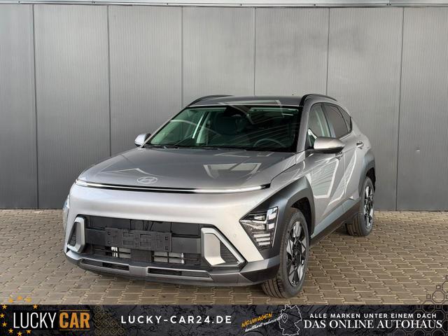 Lagerfahrzeug Hyundai KONA - Comfort Plus 1.6 T-GDI 2WD 7-DCT / PDC V&H   Kamera Sitz Lenkradheizung Navi LED Alu 18''