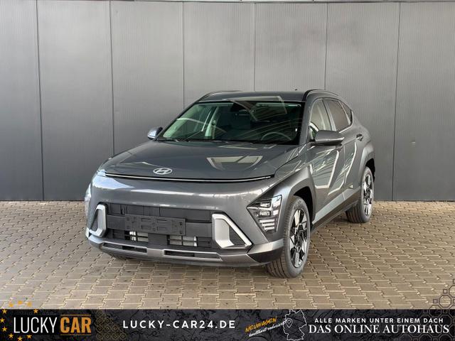 Lagerfahrzeug Hyundai KONA - Comfort Plus 1.6 T-GDI 2WD 7-DCT / PDC V&H   Kamera Sitz Lenkradheizung Navi LED Alu 18''