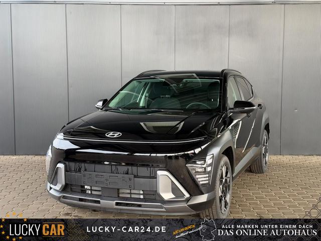 Lagerfahrzeug Hyundai KONA - Comfort Plus 1.6 T-GDI 2WD 7-DCT / PDC V&H   Kamera Sitz Lenkradheizung Navi LED Alu 18''