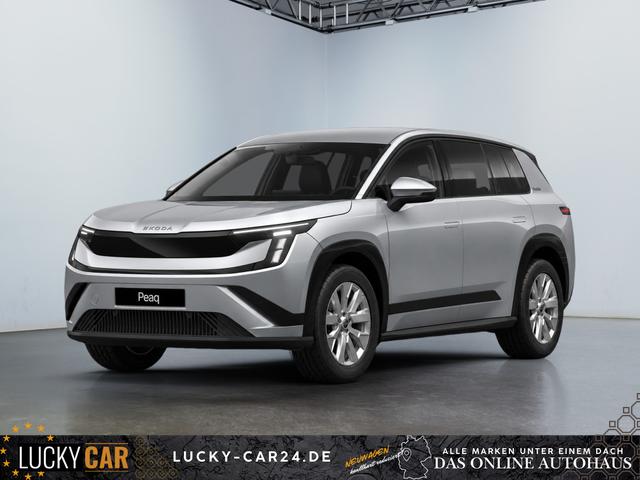Bestellfahrzeug, konfigurierbar Skoda Peaq - 60 Selection 204PS/150kW 63 kWh 450km WLTP  19"Gharial  TravelAssist3.0  ACC  SideAssist  KESSYAdvanced  RFK  PDCv h  Sitzhzg.v h  Lenkradhzg  3-Zonen-Climatronic  Elektr.Heckklappe  W&auml;rmepumpe  13,6"Touch  Navi