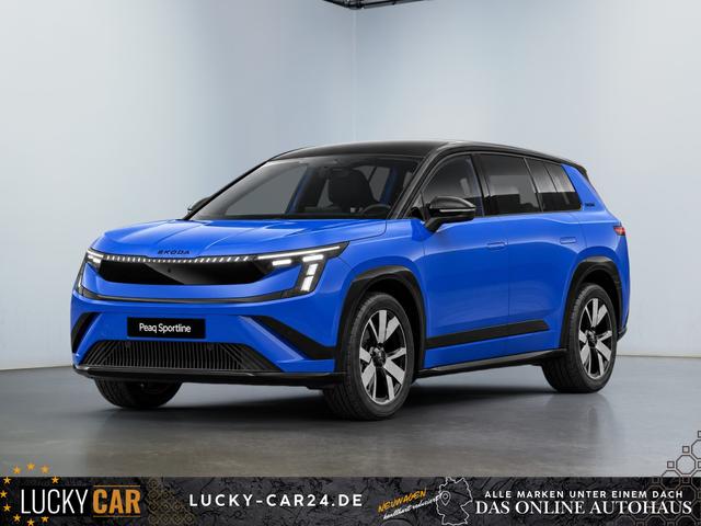Bestellfahrzeug, konfigurierbar Skoda Peaq - Sportline 60 204PS/150kW 63 kWh 449km WLTP  20"Okapi  DCC  MatrixLED  360&deg;AreaView  ACC  TravelAssist3.0  SideAssist  KESSYAdvanced  Elektr.Sitze Memory  Sportsitze  Sitzhzg.v h  Lenkradhzg  W&auml;rmepumpe  Elektr.Heckklappe  13,6"Touch  Navi