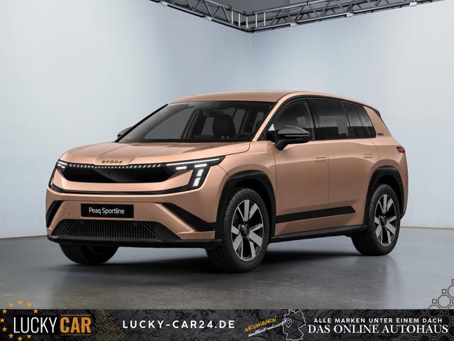 Bestellfahrzeug, konfigurierbar Skoda Peaq - 90 Sportline 286PS/210kW 91kWh 633km WLTP  20"Okapi  DCC  MatrixLED  360&deg;AreaView  ACC  TravelAssist3.0  SideAssist  KESSYAdvanced  Elektr.Sitze Memory  Sportsitze  Sitzhzg.v h  Lenkradhzg  W&auml;rmepumpe  Elektr.Heckklappe  13,6"Touch  Navi