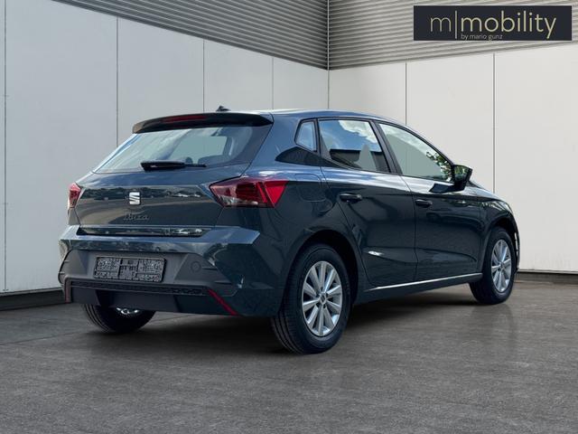 Seat / Ibiza / Blau / / / FULL LINK+SHZ+KLIMA+PDC+LED+15 ALU+TEMPOMAT, Beispielbilder, ggf. teilweise mit Sonderausstattung