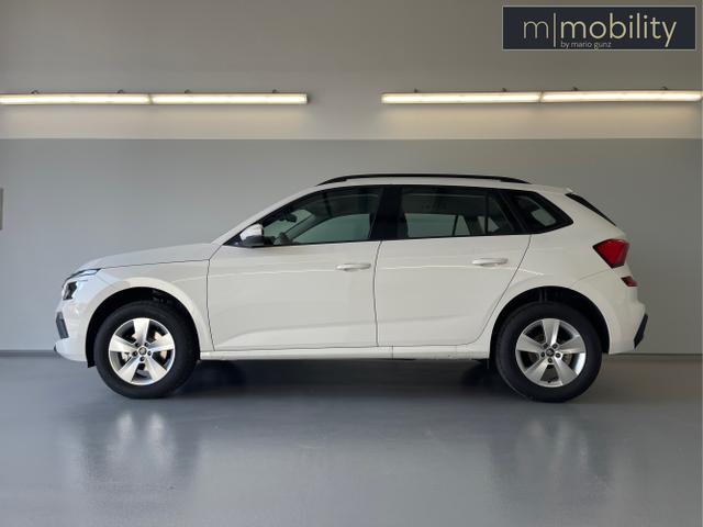 Skoda / KAMIQ / Wei&szlig; / / / 115PS DSG AHK+16 Zoll Alu+Sitzheizung+App-Connect+GVL