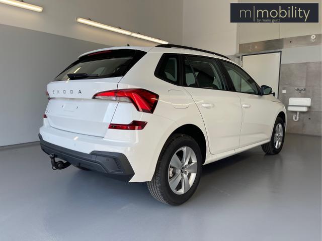 Skoda / KAMIQ / Wei&szlig; / / / 115PS DSG AHK+16 Zoll Alu+Sitzheizung+App-Connect+GVL