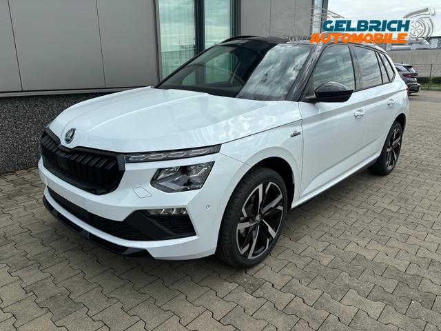 Skoda Kamiq Extra 1.5 TSI 150PS DSG (AUTOMATIK), 5 Jahre Garantie, 16" Alu, Climatronic, Radio 8" + SmartLink, Parksensoren hinten, R&uuml;ckfahrkamera, Sitzheizung, SunSet, Tempomat, Armlehne, NSW, LED-Scheinwerfer, Dachreling, Virtual Cockpit, Reserverad, M-Lederlenkrad 