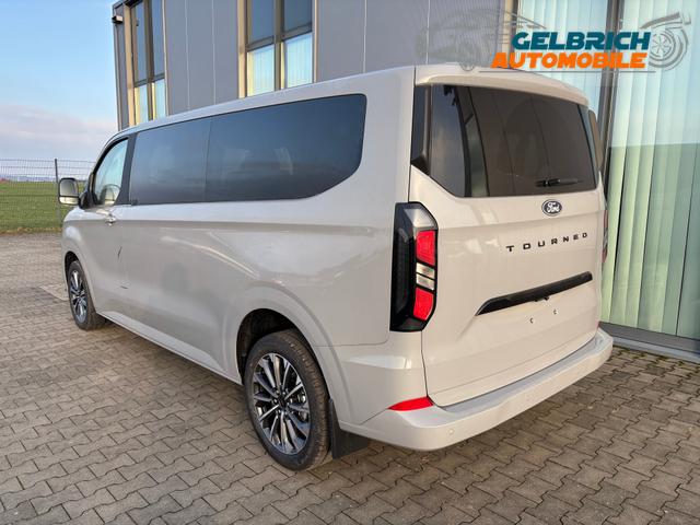 Ford Tourneo Custom Sport 2.5 Duratec Hybrid (PHEV) 232PS CVT (AUTOMATIK) L2 (LANGER RADSTAND) H1, 5J Garantie, 8 Plätze, 17" Alu, Schiebetüre re+li, Teil-Kunstlederpolster + Sitzheizung, 3-Zonen-Klimautomatik, Alarm, Privacy-Glas, Parksensoren v/h, Rückfahrkamera, LED-Scheinwe 