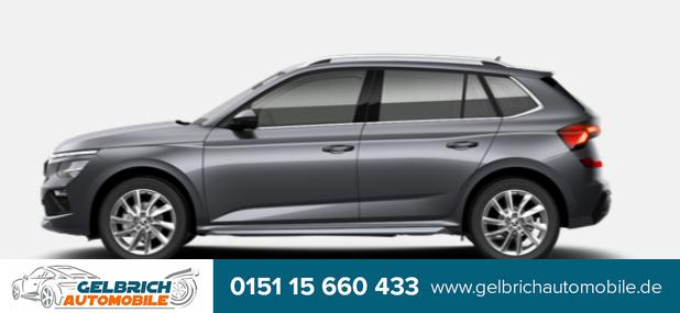 Skoda Kamiq - Sondermodell 130 Jahre PREMIUM 1.5 TSI 150PS DSG/AUTOMATIK, Metallic, 17" Alu, Elektr. Heckklappe, Kessy, Alarm, SunSet, Toter-Winkel, Virtual Cockpit 10", Parksensoren vorn/hinten, Rückfahrkamera, Sitzheizung, Tempomat, Climatronic, Radio 8" + Wireless SmartLink, M-Lederlenkrad behei