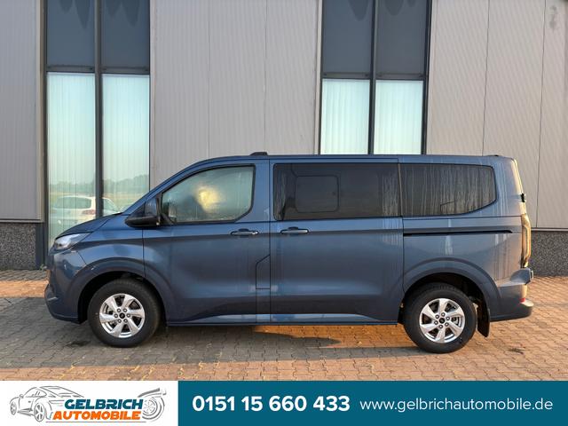 Ford Transit Custom - Limited 2.5 Duratec Hybrid PHEV 232PS CVT AUTOMATIK L1H1, 5 Jahre Garantie, 16" Alu, LED-Scheinwerfer, Privacy-Glas, Keyless, Sitzheizung, Parksensoren vorne/hinten, Rückfahrkamera, Klimaautomatik, Tempomat, Frontscheibe beheizt, Radio 13" + Wireless AndroidAuto