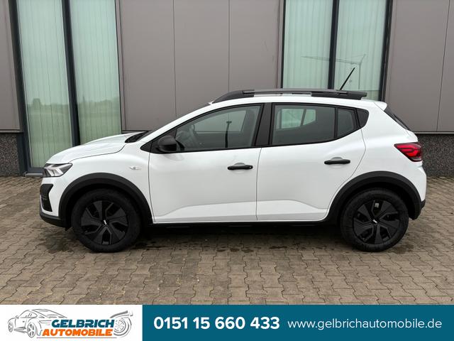Dacia Sandero Stepway - Essential 1.0 ECO-G 100 (BENZIN / LPG-GASANLAGE), Klimaanlage, Parksensoren hinten, Radio/DAB/Bluetooth, Tempomat, Dachreling, 16"-Flexwheel-Räder ATARA, Spurhalteassistent, Verkehrszeichenerkennung, Elektr. Fensterheber vorne, Zentralverriegelung mit Fernbedienun