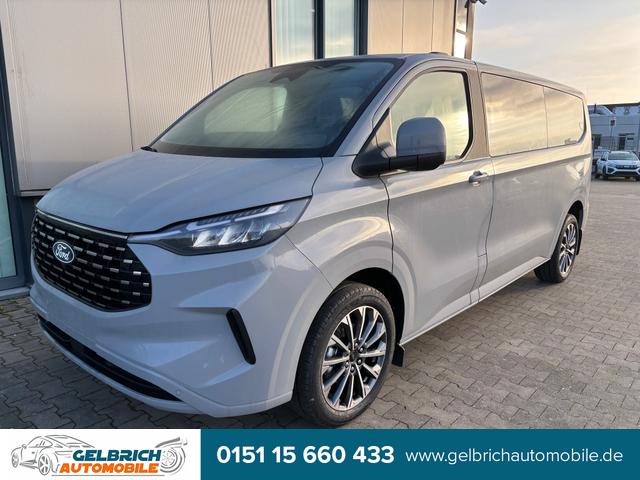 Ford Tourneo Custom - Sport 2.5 Duratec Hybrid (PHEV) 232PS CVT (AUTOMATIK) L2 (LANGER RADSTAND) H1, 5J Garantie, 8 Plätze, 17" Alu, Schiebetüre re+li, Teil-Kunstlederpolster + Sitzheizung, 3-Zonen-Klimautomatik, Alarm, Privacy-Glas, Parksensoren v/h, Rückfahrkamera, LED-Scheinwe