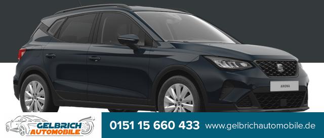 Seat Arona - "Basis PLUS +" LIEFERUNG KOSTENLOS 1.0 TSI 95PS, 5J. Garantie, 16" Leichtmetallräder, Klimaanlage, Tempomat, Multifunktions-Lederlenkrad, Parksensoren hinten, Radio 8,25"/Bluetooth/DAB+, LED-Scheinwerfer, Dachreling, Zentralverriegelung mit Fernbedienung, Reserverad, 4x elektr. FH