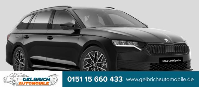 Skoda Octavia Combi - Sportline 2.0 TDI 150PS DSG/AUTOMATIK, 5 JAHRE GARANTIE, 17" ALU, Climatronic, NAVI 13", Elektr. Heckklappe, ACC, Alarm, Parksensoren vo/hi, Privacy-Glas, KESSY, R&uuml;ckfahrkamera, Virtual Cockpit 10", Sitzheizung, LED-Scheinwerfer, Sportfahrwerk, Travel-Assistent