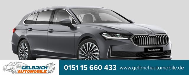 Skoda Superb Combi - L&K 2.0 TDI 4x4/ALLRAD 193PS DSG/AUTOMATIK, 5 J. GARANTIE, 18" Alu, MATRIX-LED, CANTON, DCC, Elektr. Heckklappe, KESSY, Alarm, Beheizte Frontscheibe, NAVI 13", Privacy-Glas, Climatronic, PDC vo/hi, Kamera, Sitzheizung Virtual Cockpit, ACC