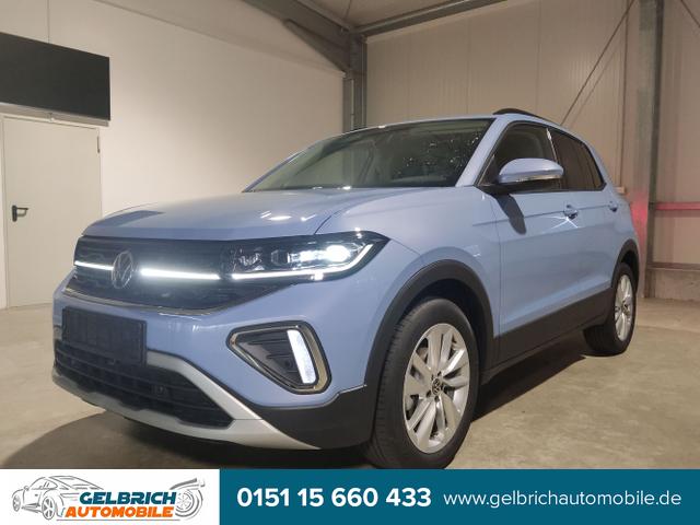 Volkswagen T-Cross - Exclusive 1.5 TSI 150 PS DSG AppleCarPlay-AndroidAuto-LED-Matrix-2-Zonen-Climatronic-Rückfahrkamera-Sitzheizung-Keyless-17''Alu-Sofort